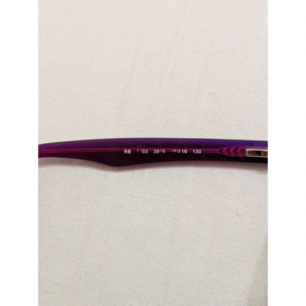 Ray-Ban Eyeglasses Sunglasses RB 1555 3666 48 [] 16 130 MM Small  Purple